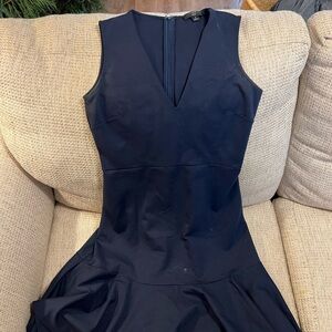 J. crew midi dress size 2 NAVY